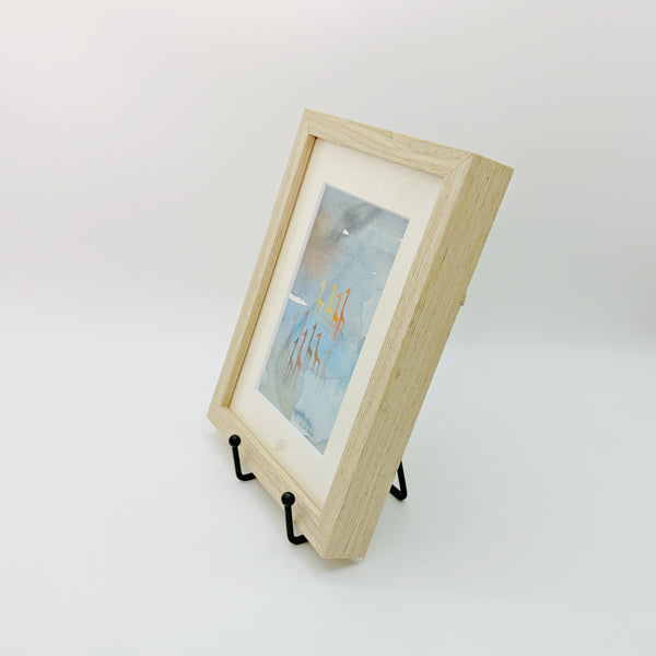 北欧 アート スウェーデン アーティスト 原画 ハイジランゲ 水彩画 ヘラジカ Heidi Lange  Sweden 【送料 額送A】