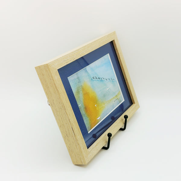 北欧 アート スウェーデン アーティスト 原画 ハイジランゲ 水彩画 ヘラジカ Heidi Lange  Sweden 【送料 額送A】