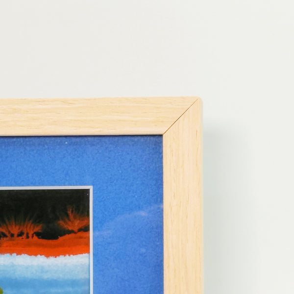 北欧 アート スウェーデン アーティスト 原画 ハイジランゲ 水彩画 ヘラジカ Heidi Lange  Sweden 【送料 額送A】