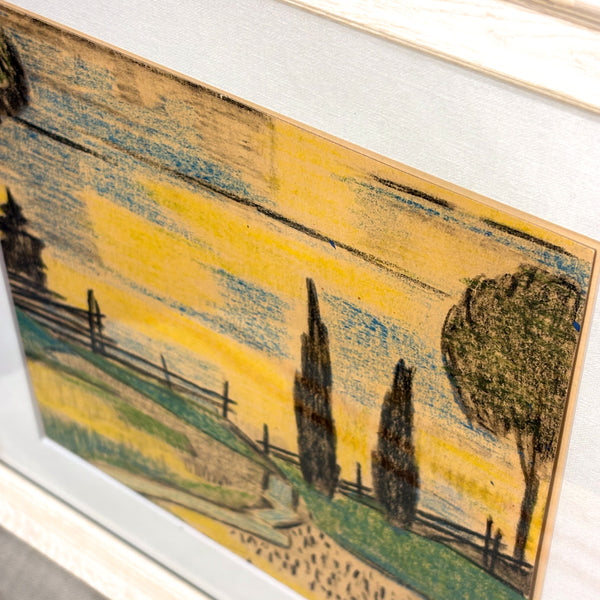 スウェーデン 原画 風景画 アート シグルドモラー Sigurd Moller Sweden 壁掛け 絵画 【額送A】