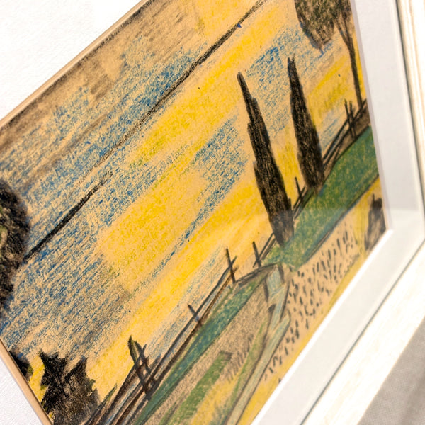 スウェーデン 原画 風景画 アート シグルドモラー Sigurd Moller Sweden 壁掛け 絵画 【額送A】