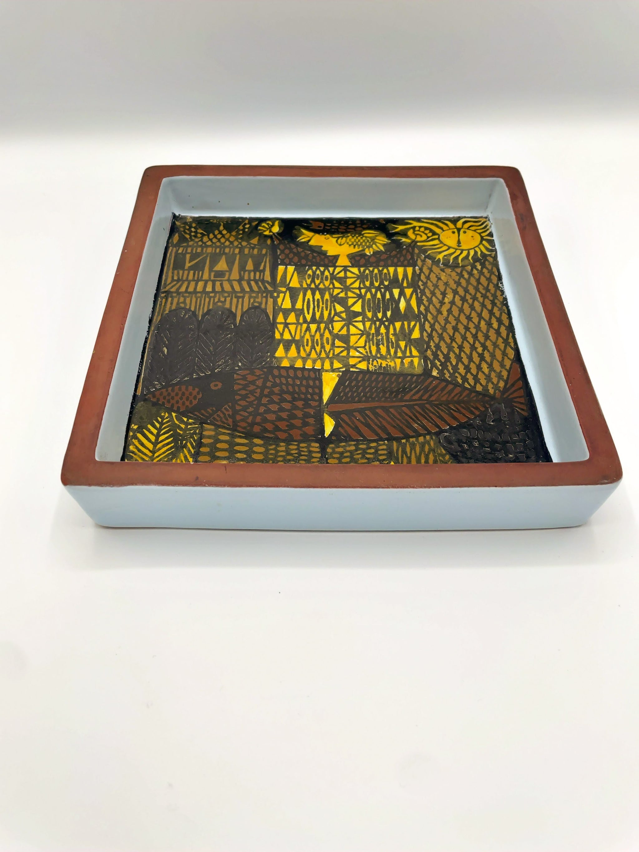 北欧 ヴィンテージ スティグ・リンドベリ プレート グスタフスベリ