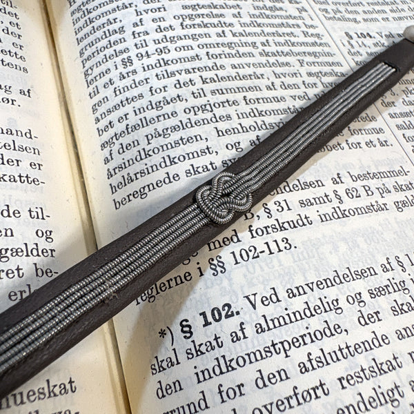 サーミ ブレスレット TOGETHER Gray グレー ハンドメイド 北欧 スウェーデン アクセサリー SAMI Sweden