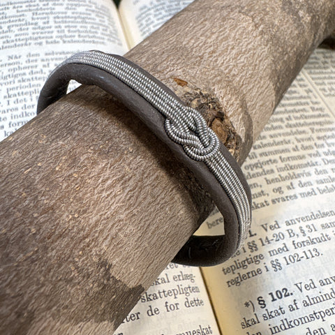 サーミ ブレスレット TOGETHER Gray グレー ハンドメイド 北欧 スウェーデン アクセサリー SAMI Sweden