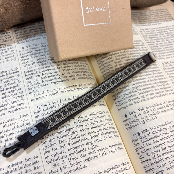 サーミ ブレスレット GLANTA Black 黒 ハンドメイド 北欧 スウェーデン アクセサリー SAMI Sweden