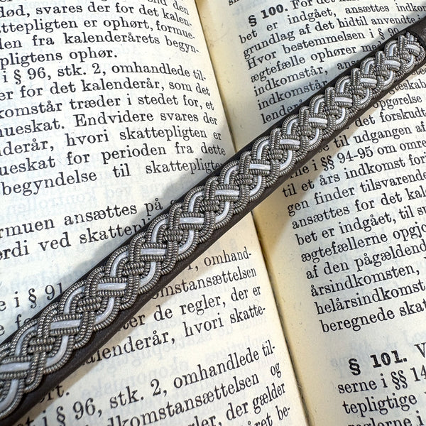サーミ ブレスレット KUST gray グレー ハンドメイド 北欧 スウェーデン アクセサリー SAMI Sweden