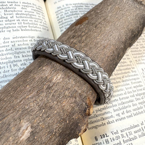 サーミ ブレスレット KUST gray グレー ハンドメイド 北欧 スウェーデン アクセサリー SAMI Sweden