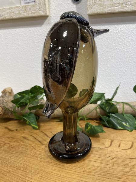 Birds By Toikka iittala Nuutajarvi イッタラバード ガラス Waiter フィンランド【中古】